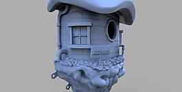 dwarf birdhouse