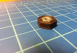 printrbot v2薄型thumbscrew的