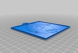 pelican lithopane