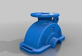 brida 3d - carcasa