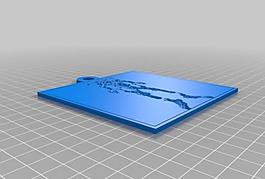 lucky luke lithophane