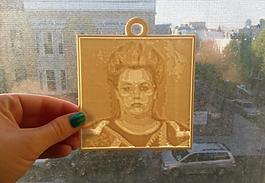 leslie hall lithopane