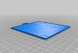 my customized lithopane - maya_v4_inverted