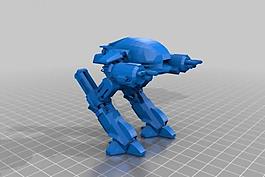 ed-209执法droid机械战警
