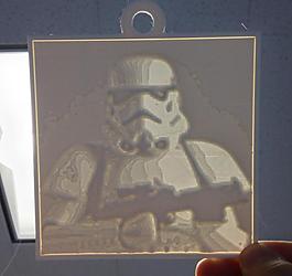 stormtrooper lithopane