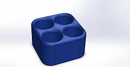 aa/lr3電池盒 -  2×2的風格