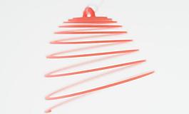 customizable hanging spirals