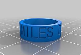 miles dexter customized ring