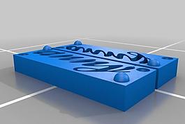 parametric mold - lettering - anny