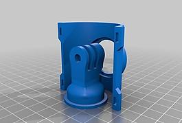 roll cage swivel mount for gopro