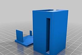 9 volt battery holder w/ loop