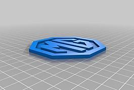 four variations on mg logo