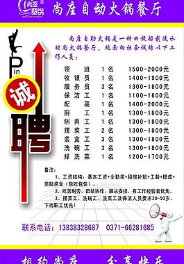 火鍋招聘圖片