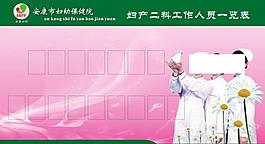 醫院崗位牌圖片