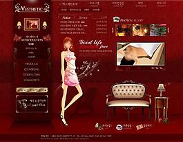 美容院網(wǎng)頁設計圖片