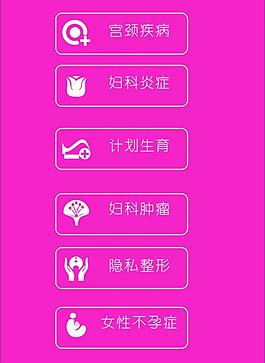 醫院婦科小標識圖片