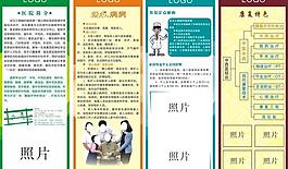 醫(yī)院x展架圖片