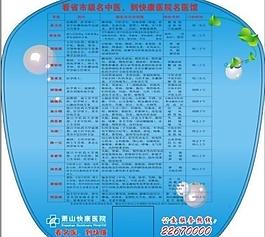 醫(yī)院宣傳（扇形）圖片