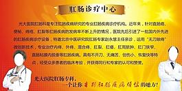醫院肛腸科展板圖片
