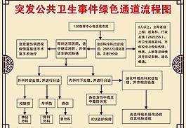 医院绿色通道展板图片