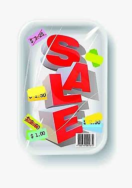 sale立體字圖標