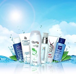 化妝品海報圖片