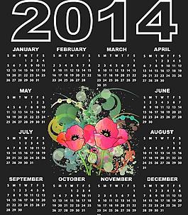 2014日歷圖片