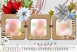 2014臺(tái)歷圖片
