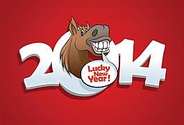 2014年新年背景圖片