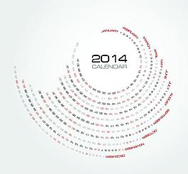 2014年日歷圖片