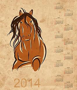 2014年日歷圖片