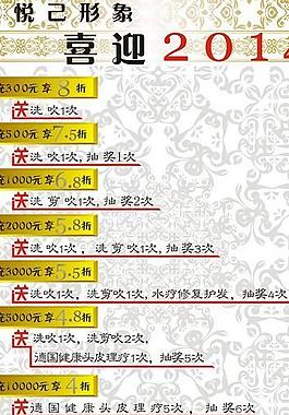 悦己形象2014年庆图片