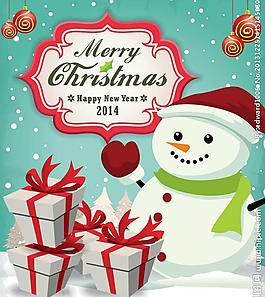 圣誕雪人圖片