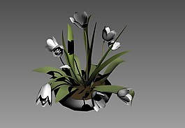 3DMAX室內(nèi)植物
