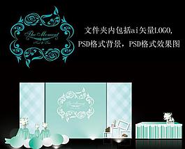 婚礼效果图 婚礼背景图片