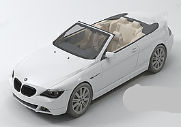 轎車 3d模型