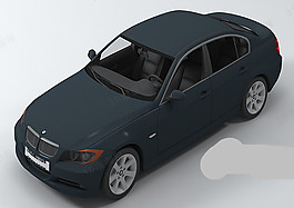 轎車 3d模型