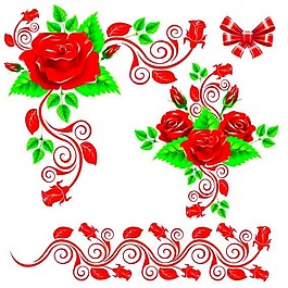 玫瑰花紋