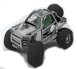 越野車模型