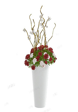 室內(nèi)花模型