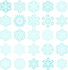 藍(lán)色雪花