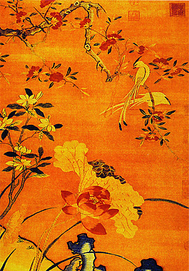 中式花鳥