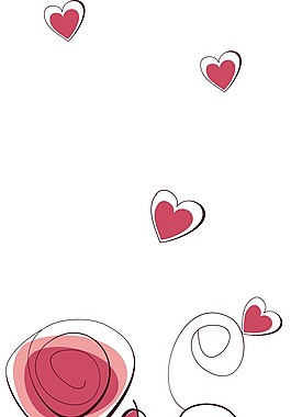 愛心花多開門