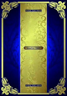 藍(lán)色標(biāo)簽宣傳單設(shè)計(jì)