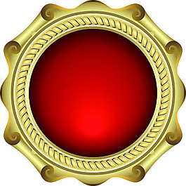 金色花邊花紋