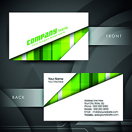 綠色名片設(shè)計(jì)