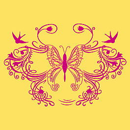 燕子花纹