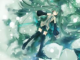 下雪初音