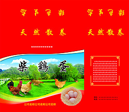 包裝盒柴雞蛋