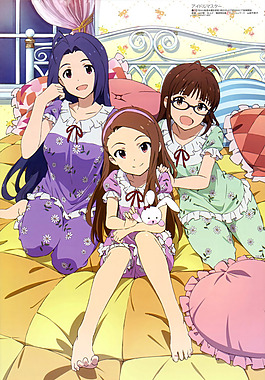 可爱眼镜少女